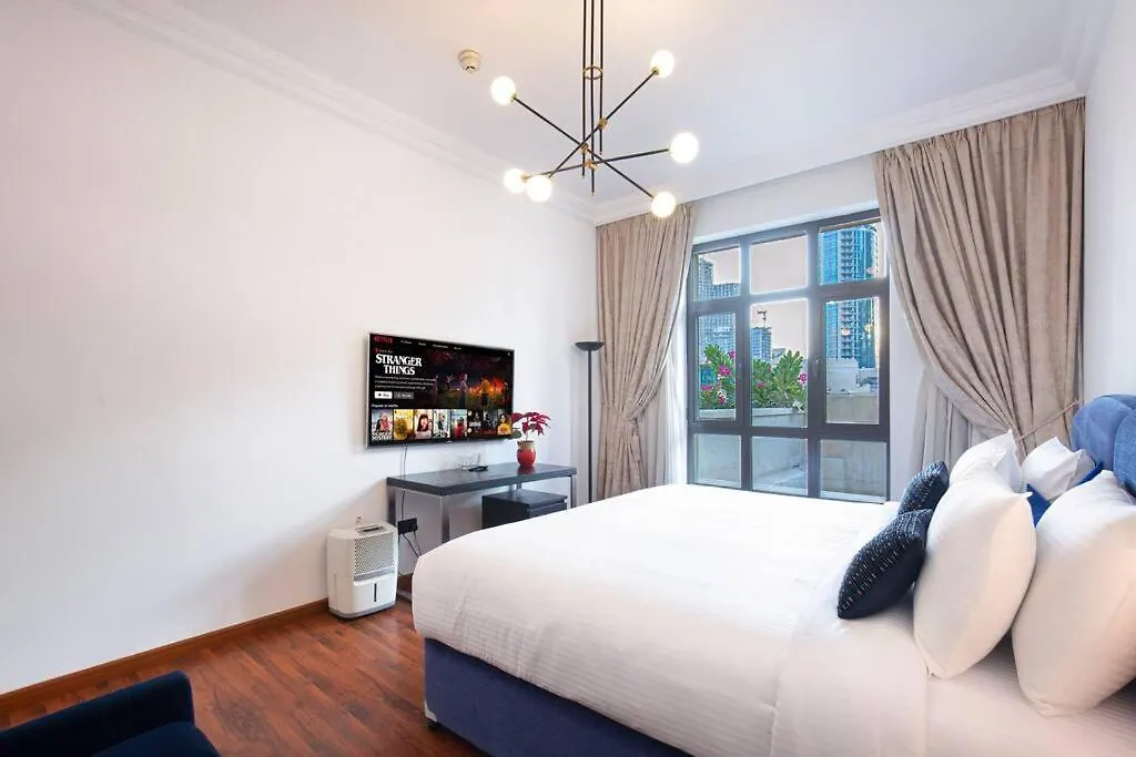 Tranquil Oasis- 2Bedroom, Connected To Dubai Mall Lägenhet